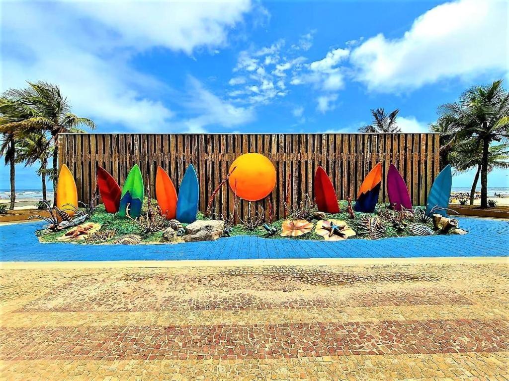 Hospedagem Primeira Quadra Da Praia Praia Grande  Eksteriør bilde